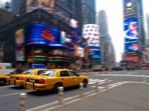 I famosi yellow cabs di NY