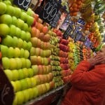 La frutta nel mercato della Boqueria