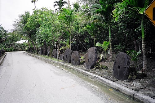 Monete di pietra di Yap