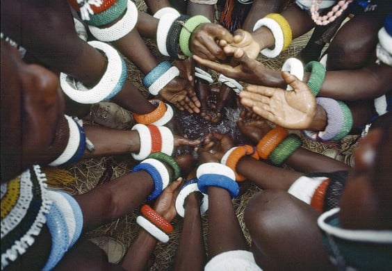 Tribu Ndebele Sud Africa