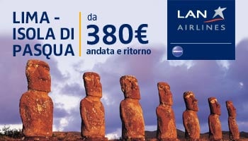 rotta LAN Lima - Isola di Pasqua