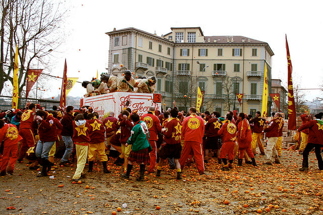 Battaglia delle Arance Carnevale di Ivrea