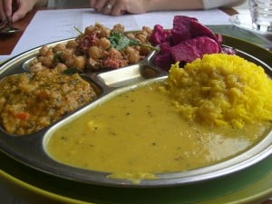 cucina vegetariana India