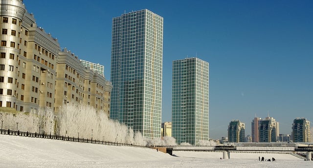 Astana città più fredde