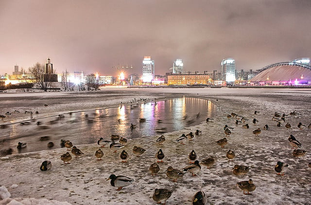 Minsk città più fredde