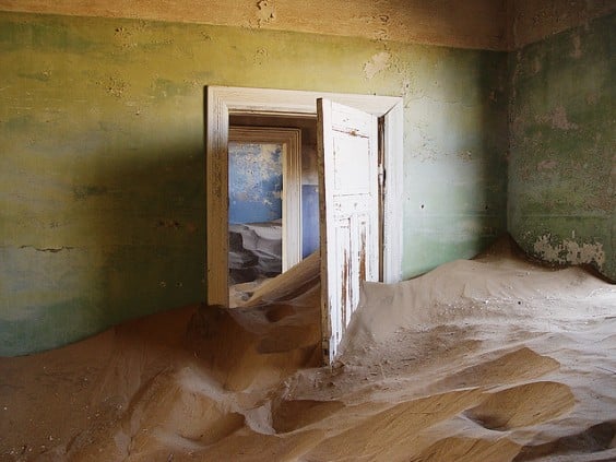 Kolmanskop città abbandonate