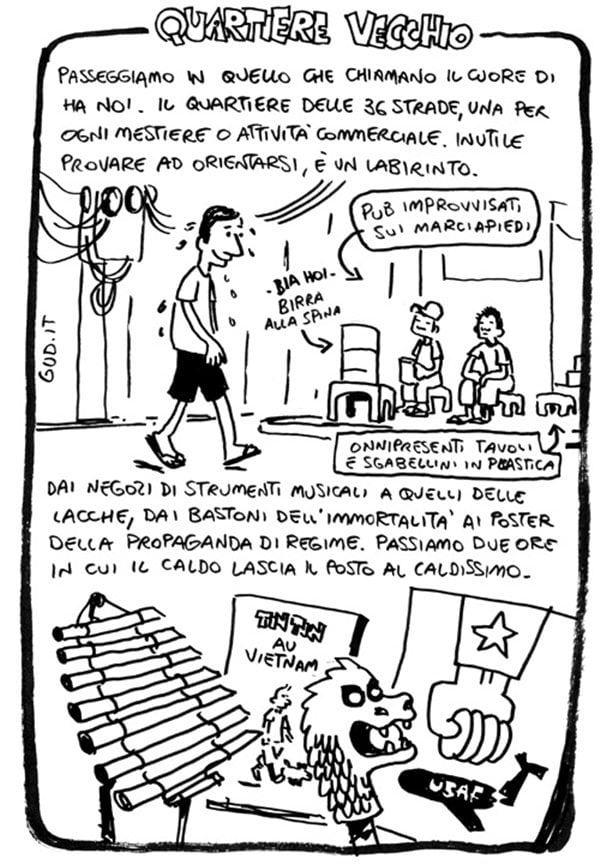 reportage viaggio fumetti Gud