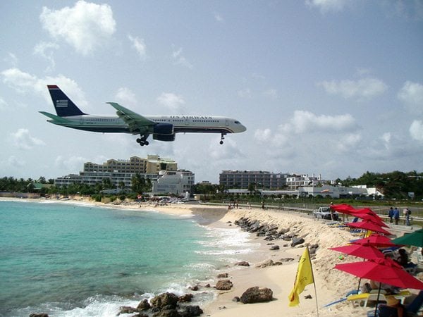 st.marteen aeroporto