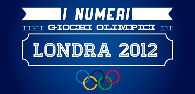 I numeri delle Olimpiadi di Londra 2012