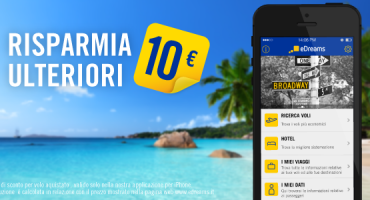 Prenotate voli scontati con la app per iPhone di eDreams!