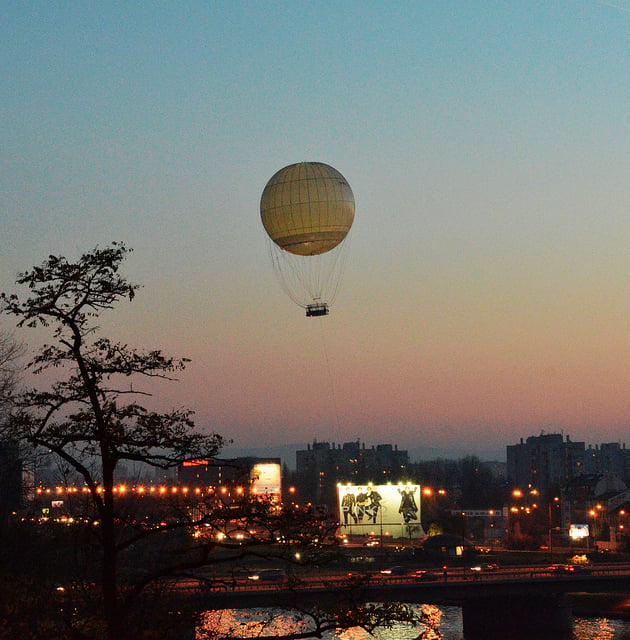 Mongolfiera Cracovia