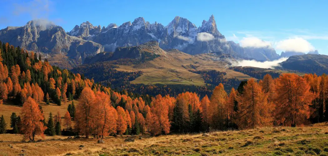 Trentino valle autunno
