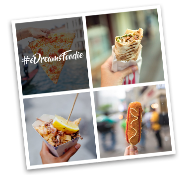 polaroid eDeamsFoodie – blog di viaggi eDreams phone
