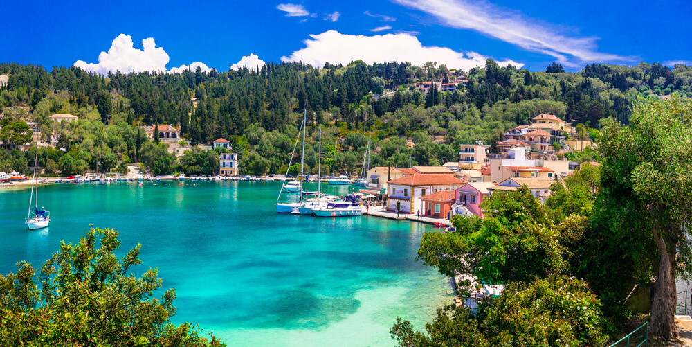 paxos isole greche baia