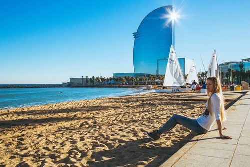 barceloneta spiaggia