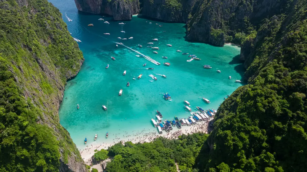 maya bay thailandia