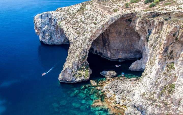 Grotta azzurra a Malta