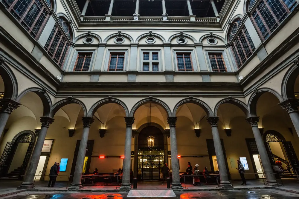 interno di Palazzo Strozzi Firenze