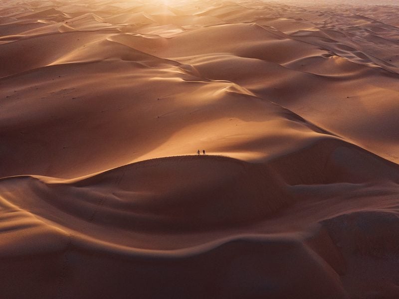 6. deserto de Abu Dhabi