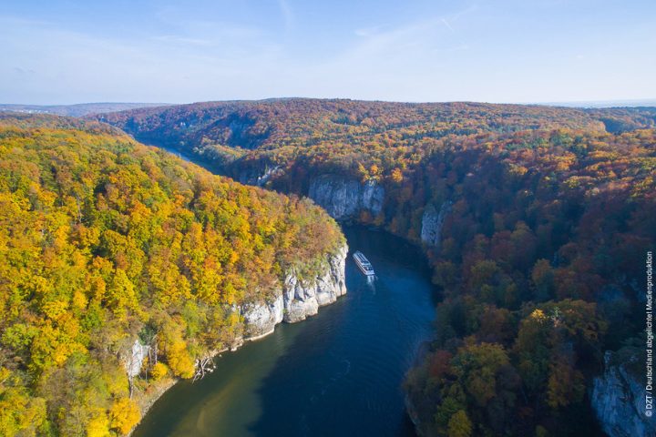 Paesaggio Baden-Baden, Germania lungo il Panorama Trail