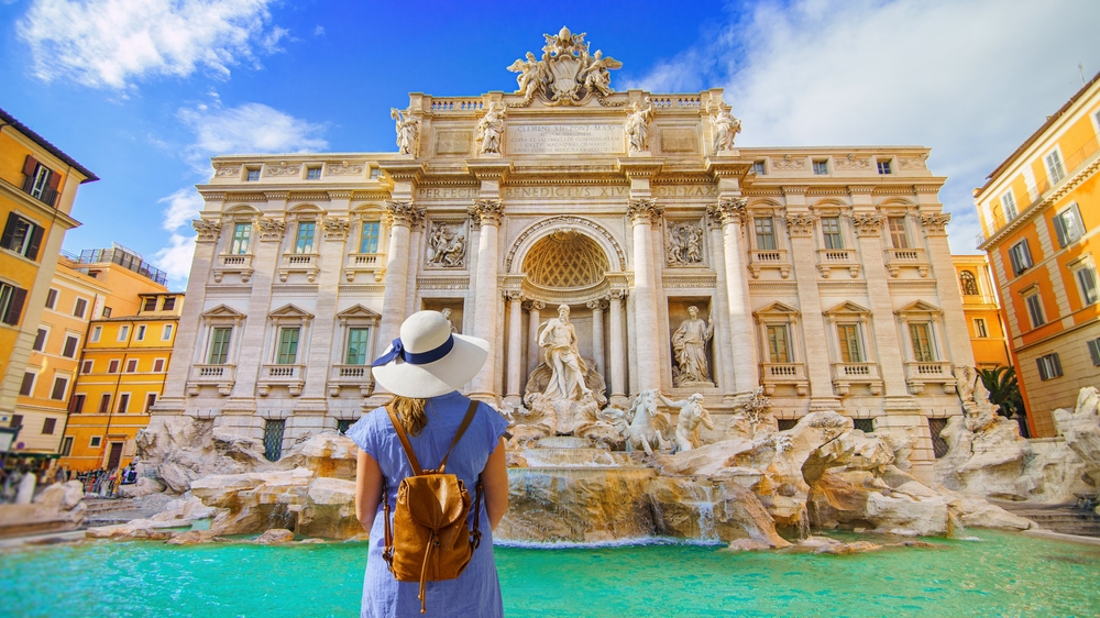 fontana di Trevi Roma