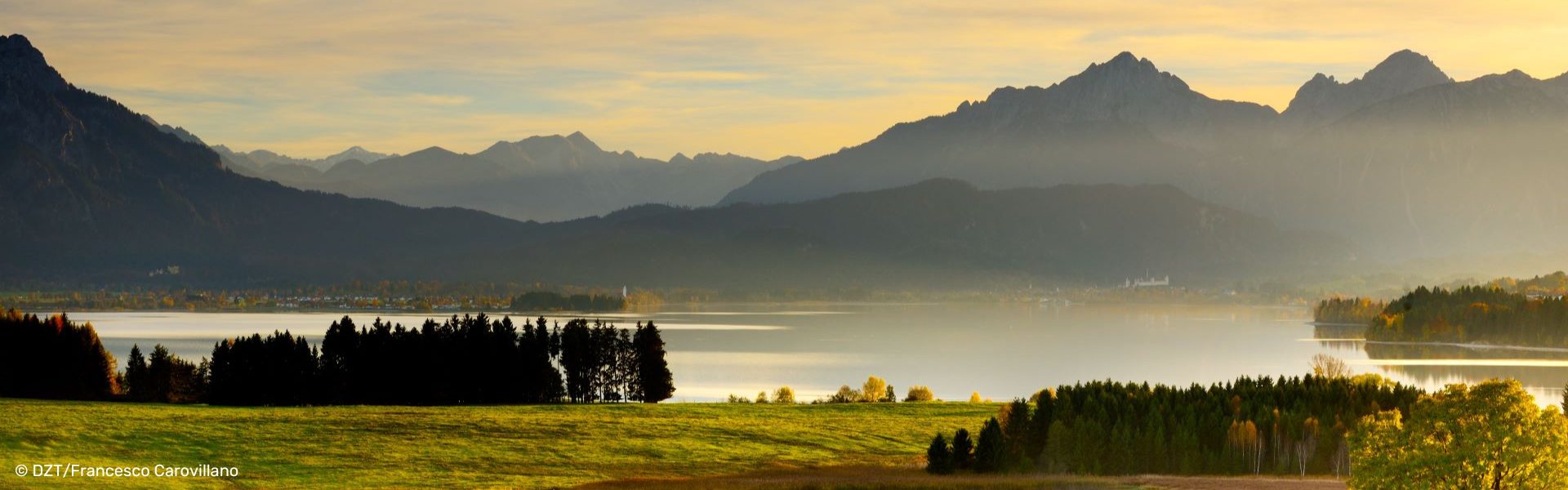 Paesaggio montano in Germania