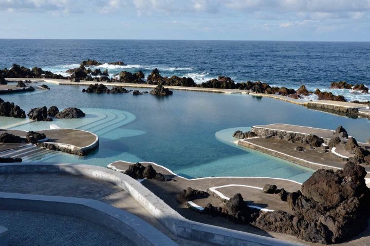 Cosa fare a Madeira? Vista sulle piscine naturali di Madeira