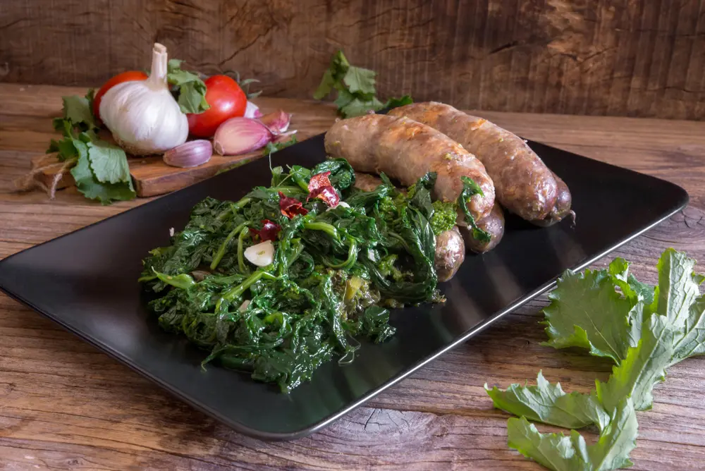 salsicce e friarielli